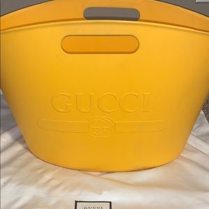 Oversized Gucci Bucket Tote